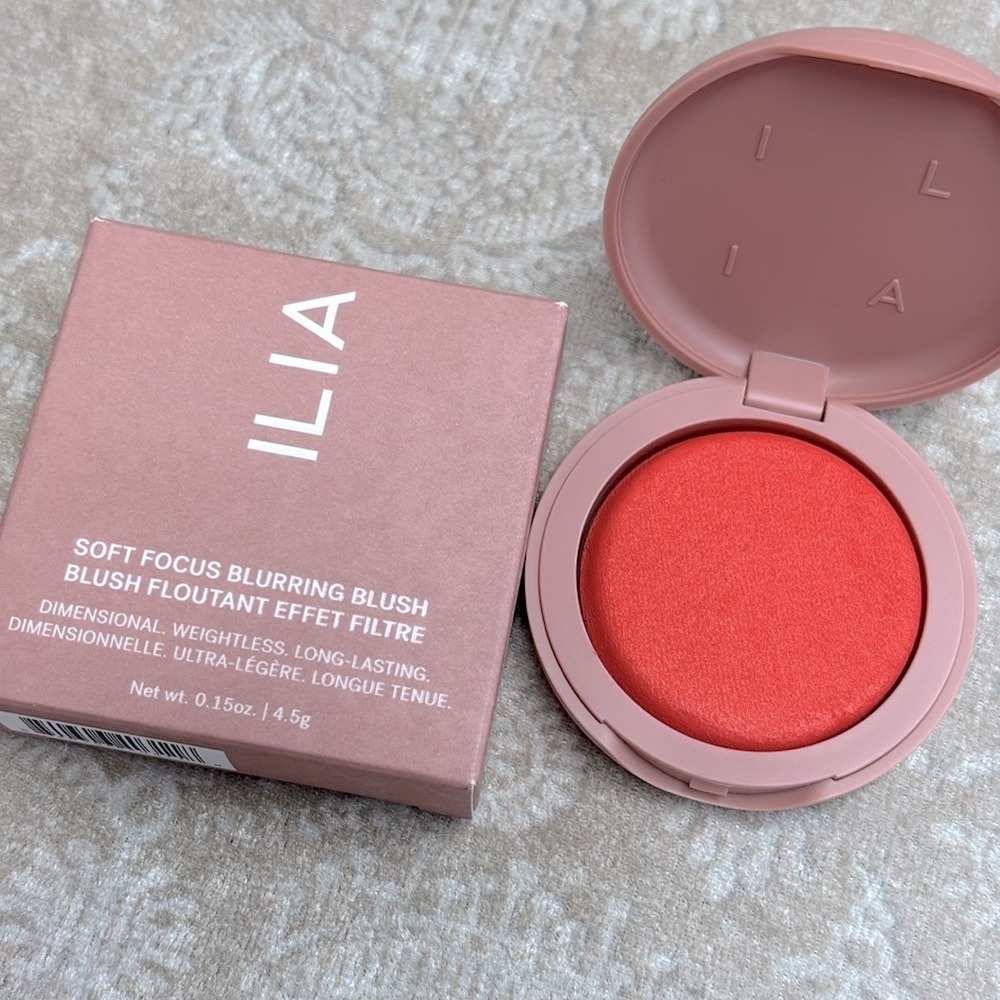 Brand New ILIA Soft Focus Blurring Blush Pulse Weightless Long-Lasting Talc-Free
